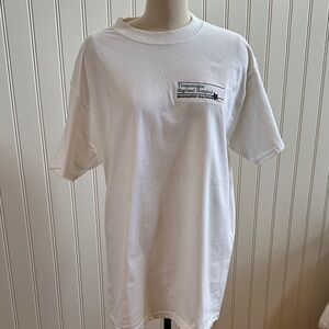 Classic White T-Shirt with Logo